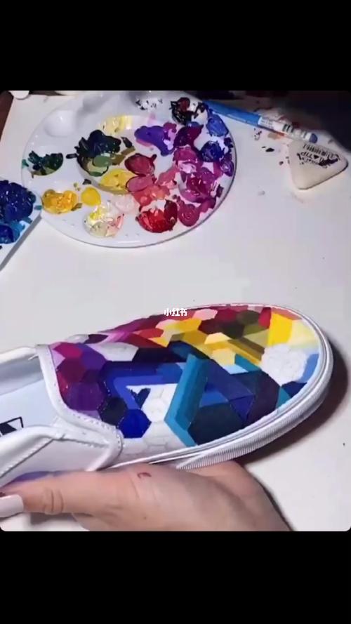 艺术手绘纺织面料鞋